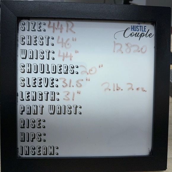 Haggar 1926 Originals Mens Size 44R Sport Coat Blazer Twill Navy Blue - Picture 16 of 16